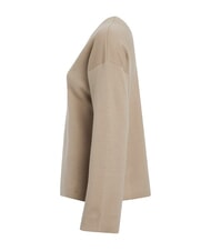 CALVIN KLEIN CK V-neck sweater with wide sleeves amphora - Women's Sweaters - 5