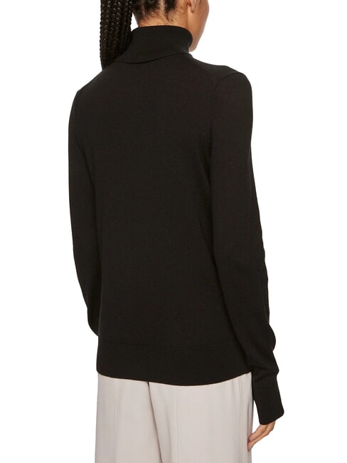 CK Slim-fit wool turtleneck sweater ck black - Women's Sweaters