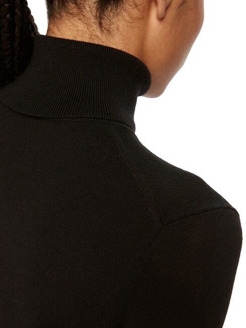 CK Slim-fit wool turtleneck sweater ck black - Women's Sweaters
