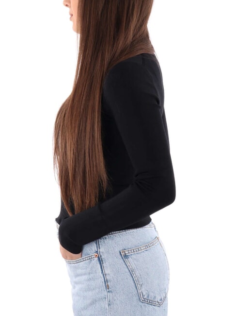 CK JEANS Sweater with side cut out ck black - Women's Sweaters