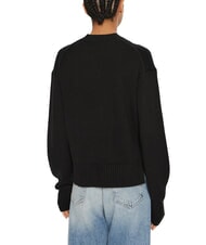 CALVIN KLEIN CK JEANS Relaxed fit crew neck sweater - Women's Sweaters