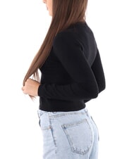 CALVIN KLEIN CK JEANS Short crew neck sweater - Women's Sweaters