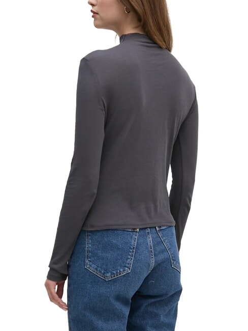CK JEANS Cotton turtleneck sweater ebony - Women's Sweaters
