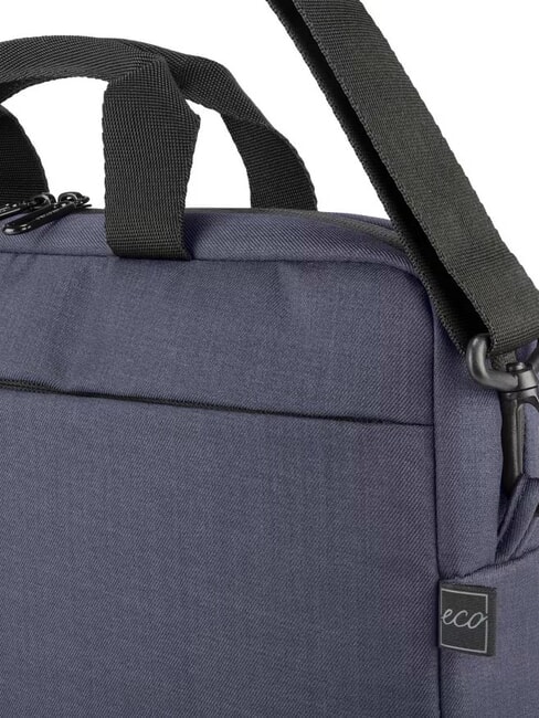 STOP Briefcase with shoulder strap blue - Work Briefcases