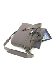 TUCANO WORK OUT 13" laptop briefcase with shoulder strap grey - Work Briefcases - 4