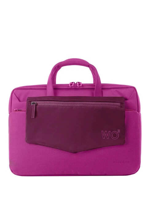 WORK OUT 13" laptop briefcase fuchsia - Work Briefcases