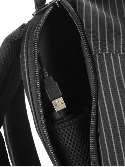 MAGNUM Laptop backpack 15.6" pinstripe - Work Briefcases