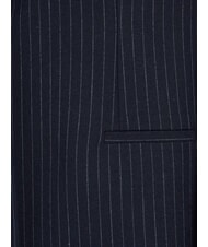 CALVIN KLEIN CK Pinstriped blazer jacket night sky / gray morn stripe - Women's Jackets - 6