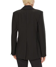 CALVIN KLEIN CK One-button wool blend blazer jacket - Women's Jackets