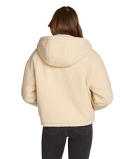 CALVIN KLEIN CK JEANS Full zip fleece jacket with hood harbor haze - Women's Jackets - 2