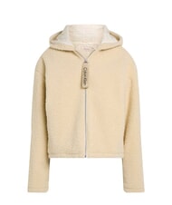 CALVIN KLEIN CK JEANS Full zip fleece jacket with hood harbor haze - Women's Jackets - 4