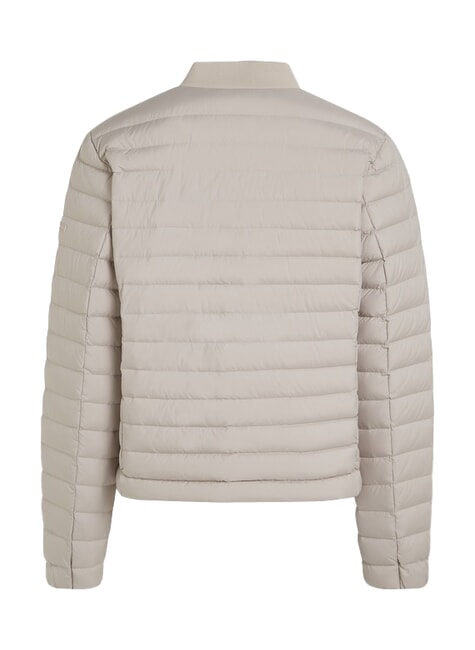 CK Lightweight short quilted down jacket wood ash - Jeans