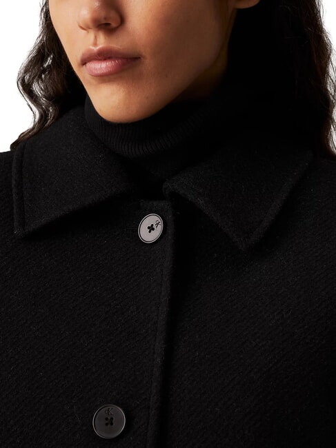 CK JEANS Short wool blend jacket ck black - Women's Jackets