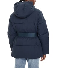 CALVIN KLEIN CK JEANS Down jacket with hood and belt - Women's down jackets