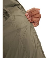 CALVIN KLEIN CK JEANS Short down jacket with hood brindle - Women's down jackets - 6