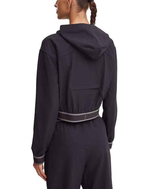 CK PERFORMANCE Technical fabric jacket with hood black beauty - Women's Jackets