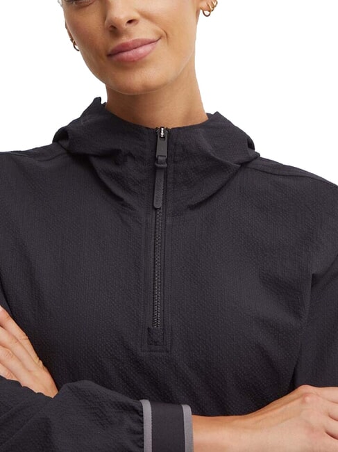 CK PERFORMANCE Technical fabric jacket with hood black beauty - Women's Jackets