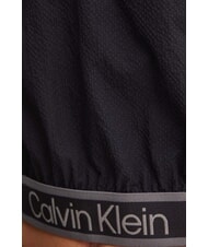 CALVIN KLEIN CK PERFORMANCE Technical fabric jacket with hood black beauty - Women's Jackets - 5