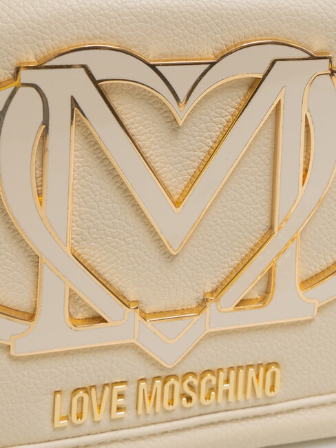 LOGO Clutch bag with shoulder strap ivory - Women&rsquo;s Bags