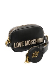 LOVE MOSCHINO CAMO CORE  Mini shoulder bag Black - Women’s Bags - 2