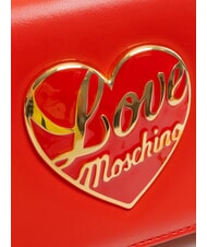 LOVE MOSCHINO LOVE HEART  Shoulder bag RED - Women’s Bags - 3