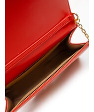 LOVE MOSCHINO LOVE HEART  Shoulder bag RED - Women’s Bags - 5