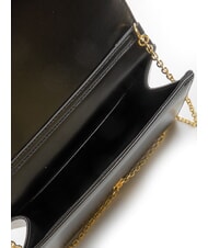 LOVE MOSCHINO LOVE HEART  Shoulder bag Black - Women’s Bags - 5