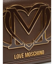 LOVE MOSCHINO LOGO Clutch bag with shoulder strap I'm afraid - Women&rsquo;s Bags - 3