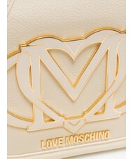 LOVE MOSCHINO LOGO  Mini shoulder bag ivory - Women&rsquo;s Bags - 3