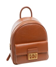 LOVE MOSCHINO LOCKED IN GOLD  Women's Backpack chestnut - Women’s Bags - 4
