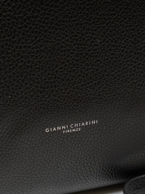 VIRGINIA Soft leather shoulder bag Black - Women&rsquo;s Bags