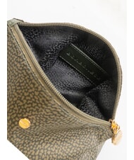 BORBONESE CLASSICA POUCH MEDIUM Beauty laurel - Sachets & Travels Cases - 5