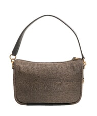 BORBONESE CAHIER Shoulder bag, with shoulder strap OP / NATURAL / BLACK - Women’s Bags - 4