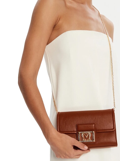 SMART DAILY Clutch bag with chain chestnut - Women&rsquo;s Bags