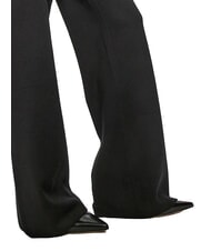 CALVIN KLEIN CK Wide leg knitted trousers ck black - Women's Pants - 4