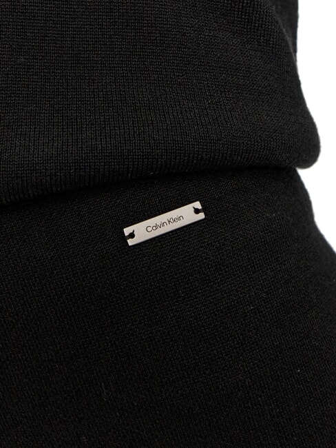 CK Wide leg knitted trousers ck black - Women's Pants