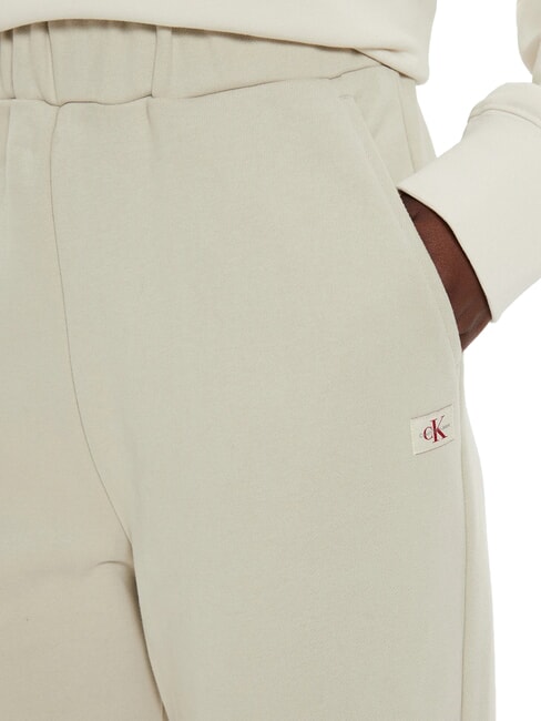 CK JEANS Cotton sweatpants pelican - Sports suits for women