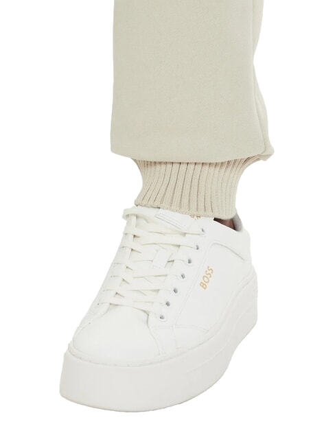 CK JEANS Cotton sweatpants pelican - Sports suits for women