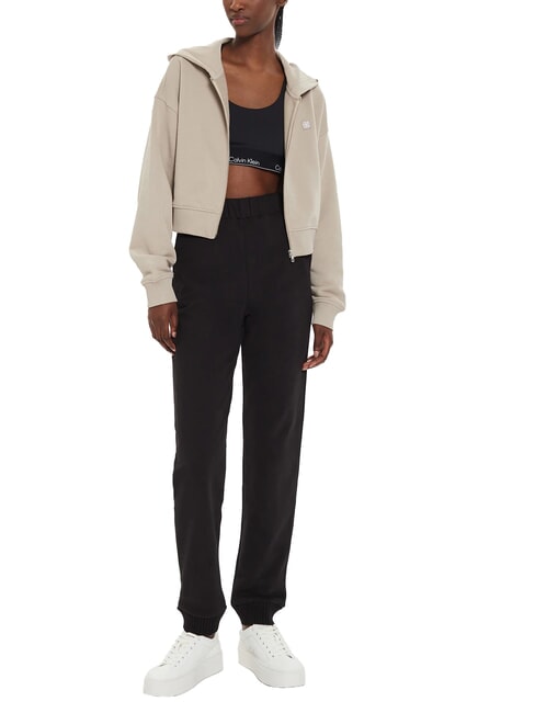 CK JEANS Cotton sweatpants ck black - Sports suits for women