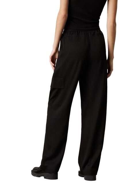 CK JEANS Soft viscose trousers ck black - Women's Pants