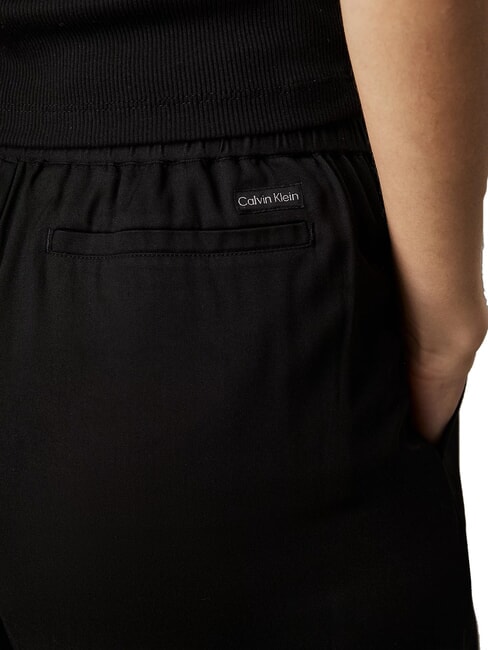 CK JEANS Soft viscose trousers ck black - Women's Pants