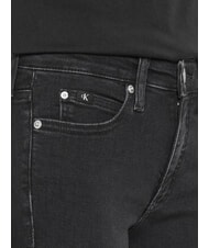 CALVIN KLEIN CK JEANS Mid-rise skinny fit jeans black denim - Jeans - 3