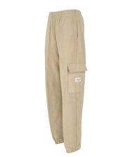 CALVIN KLEIN CK JEANS Jogging trousers with big pockets pale khaki - Sports suits for women - 4