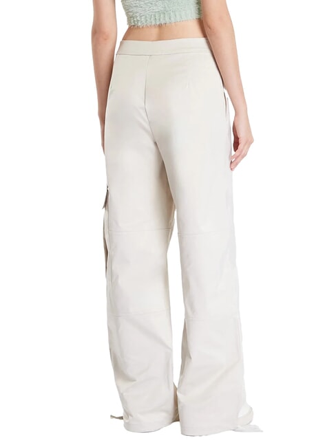 CK JEANS Low-waisted cargo pants eggshell - Women's Pants