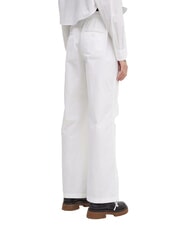 CALVIN KLEIN CK JEANS Cotton cargo pants bright white - Women's Pants - 2