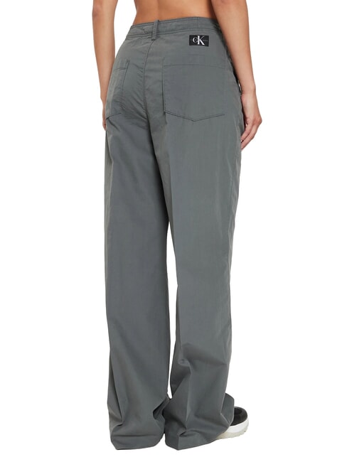CK JEANS Wide-leg straight-leg chinos endless grey - Women's Pants