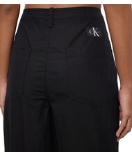 CALVIN KLEIN CK JEANS Wide-leg straight-leg chinos ck black - Women's Pants - 3