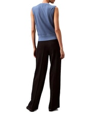 CALVIN KLEIN CK Palazzo trousers with pleats - Women's Pants