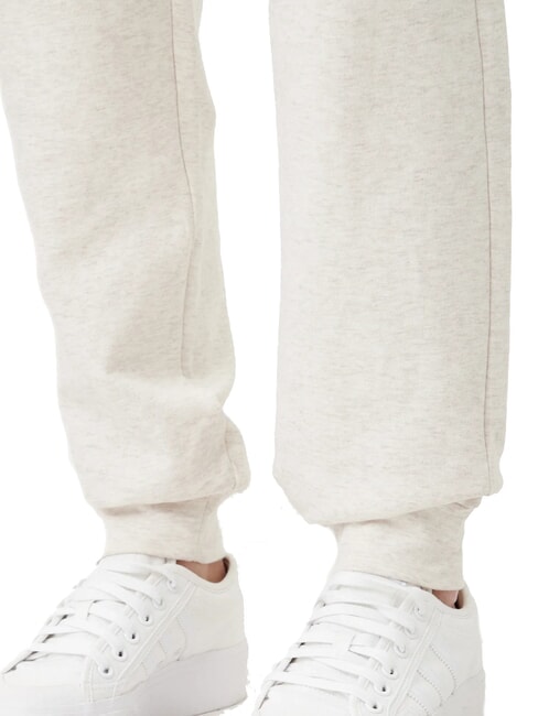 CK Tracksuit bottoms with logo elastic oatmeal heather - Sports suits for women