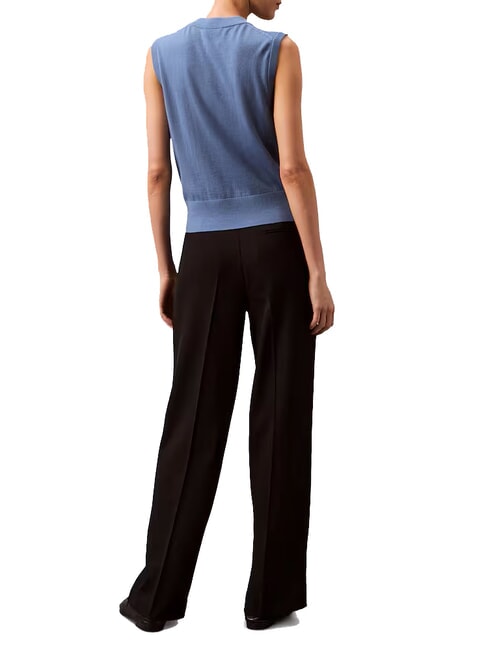 CK Palazzo trousers with pleats black - Women's Pants